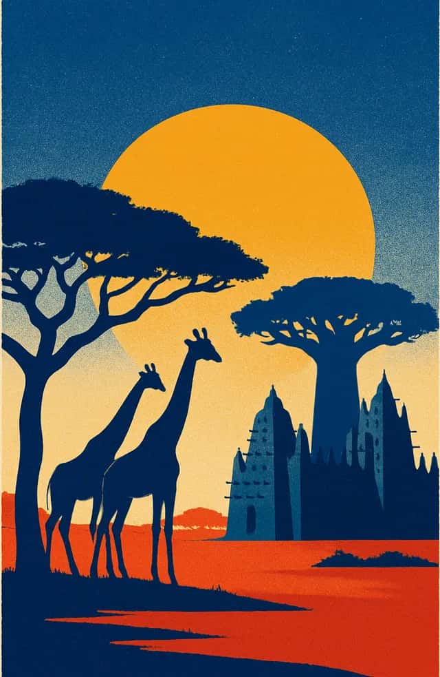 Des paysages d'Afrique sur un même horizon