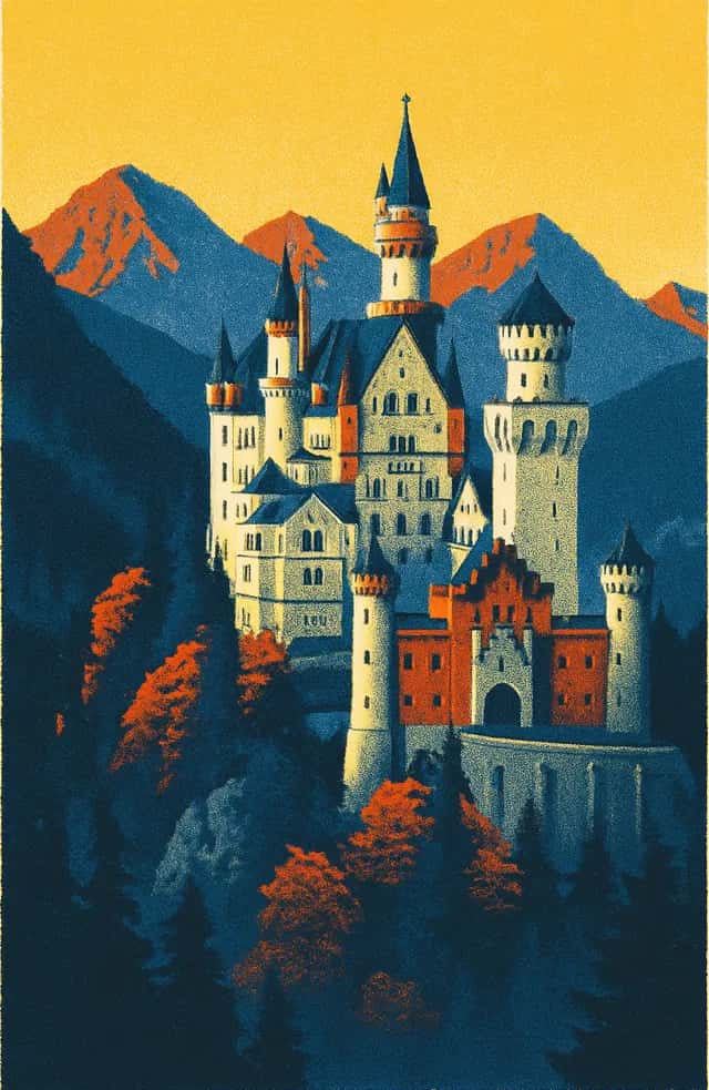 Le château de Neuschwanstein