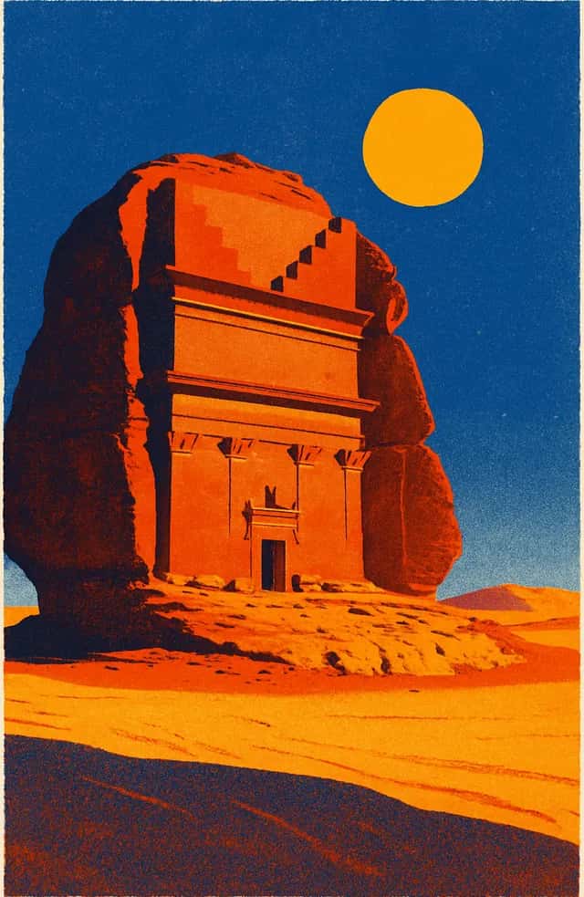 Le tombeau nabatéen d'Hégra
