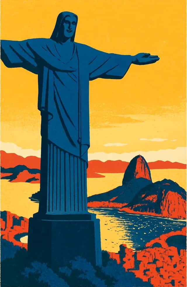 Le Christ Rédempteur au-dessus de Rio