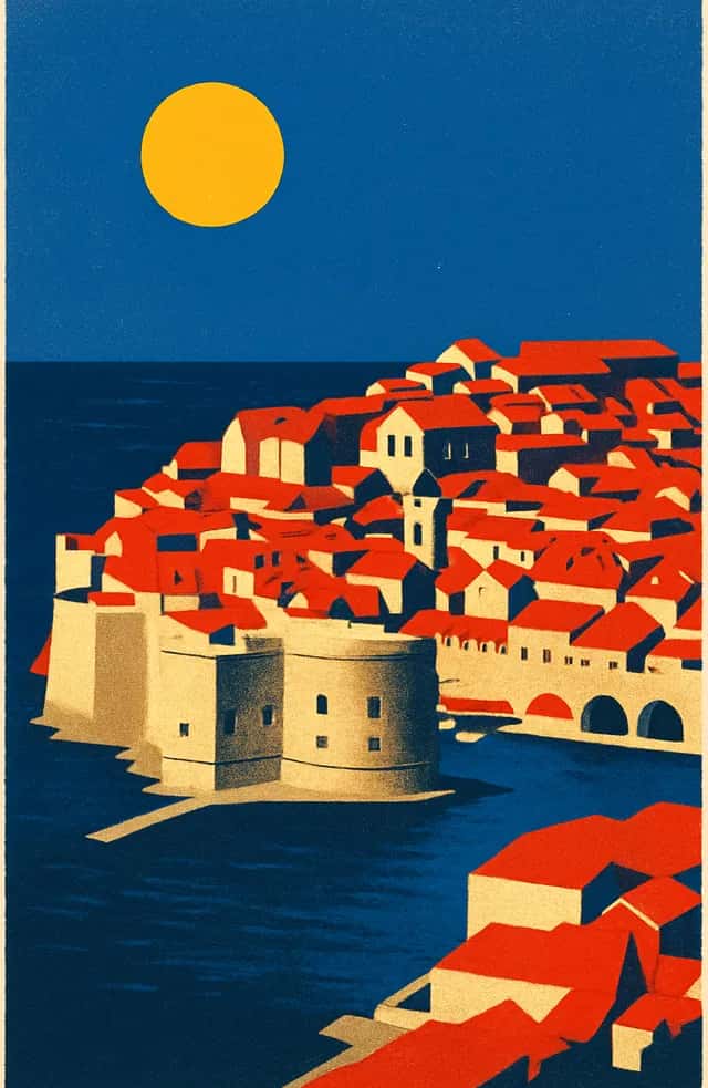 Les remparts de Dubrovnik