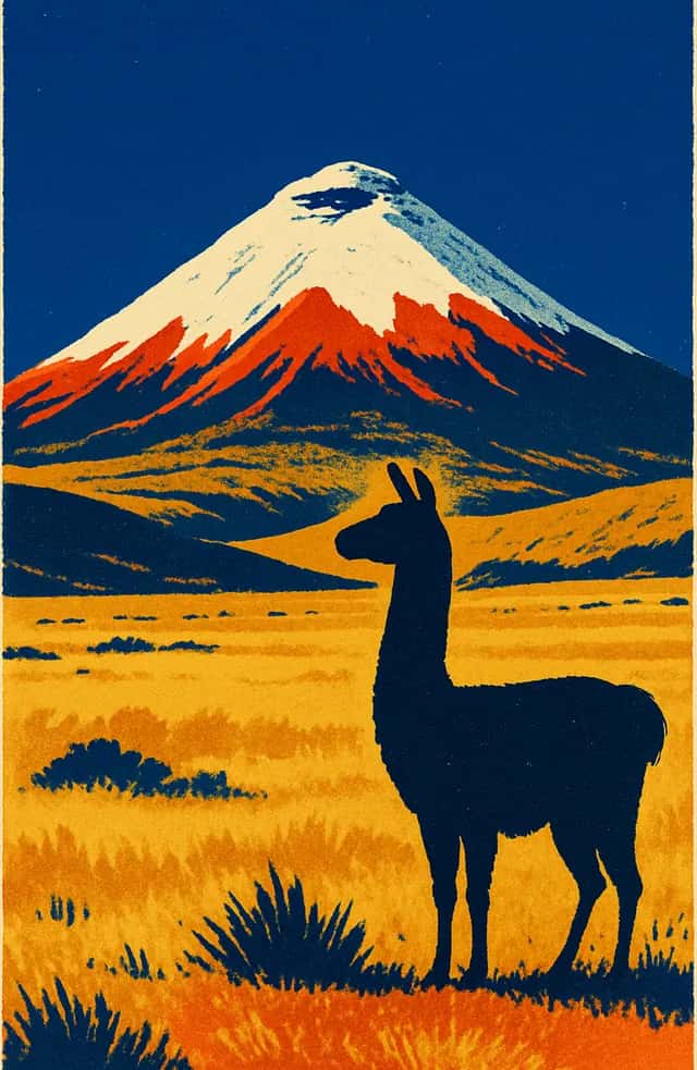 Le volcan Cotopaxi