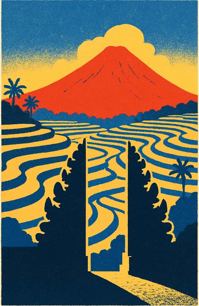 Les rizières de Bali