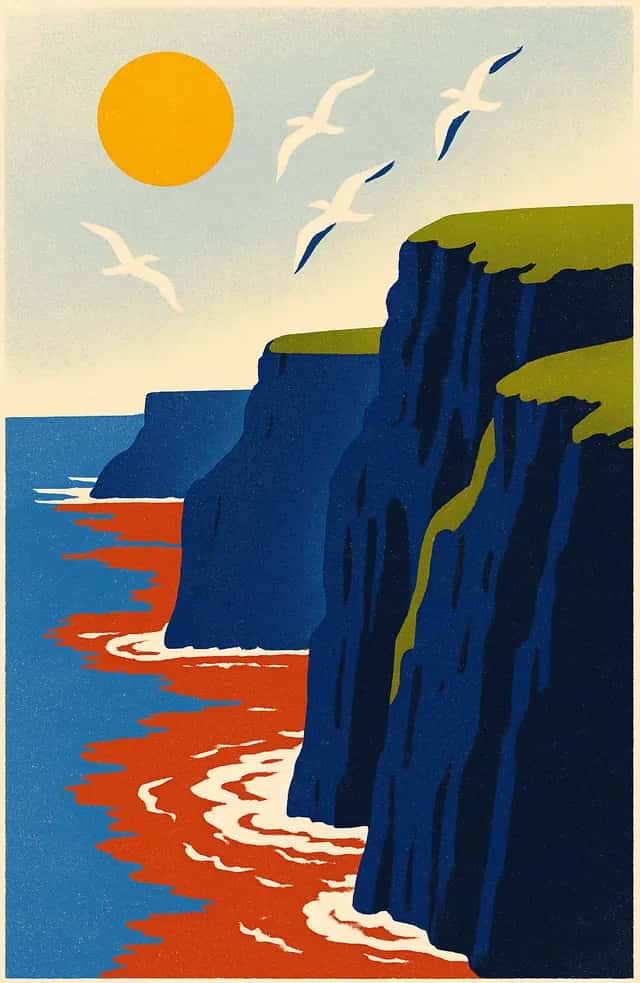 Les falaises de Moher