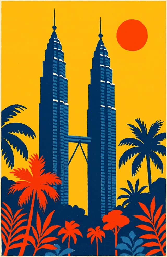 Les tours Petronas de Kuala Lumpur