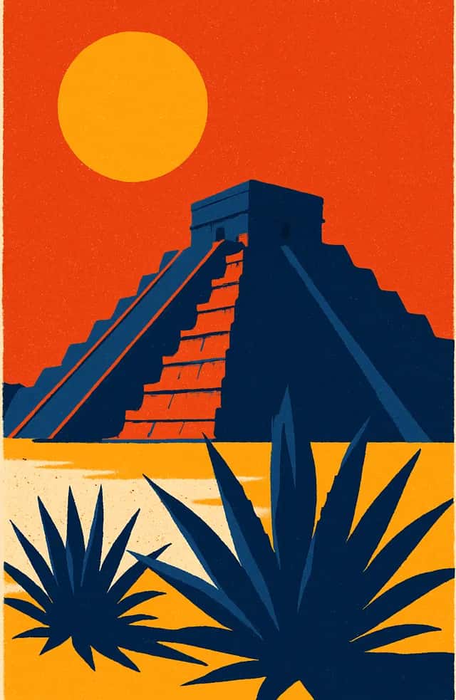 La pyramide de Chichén Itzá