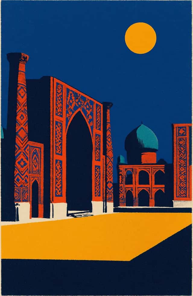 Le Registan de Samarcande